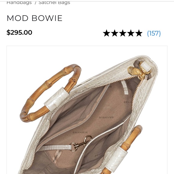 Gorgeous bag beautiful detail handle wood perfect size too - Picture 6 of 8